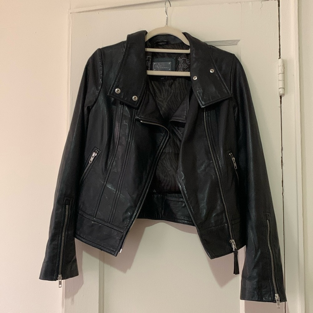 Mackage leather jacket